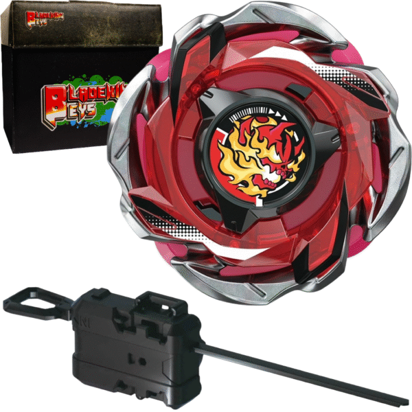 BLADEKING BEYS Launcher Kit- CX-05 HellsReaper T4-70K + Winder Launcher + Toy Storage Box