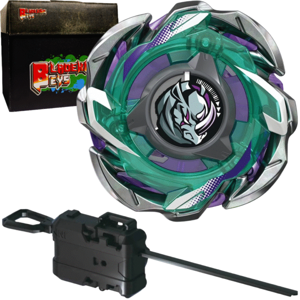 BLADEKING BEYS Launcher Kit- CX-05-01 RhinoReaper' C4-55D + Winder Launcher + Toy Storage Box
