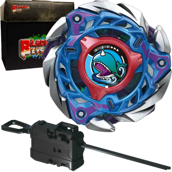 BLADEKING BEYS Launcher Kit- CX-08-01 WhaleFlame' M3-85HT + Winder Launcher + Toy Storage Box