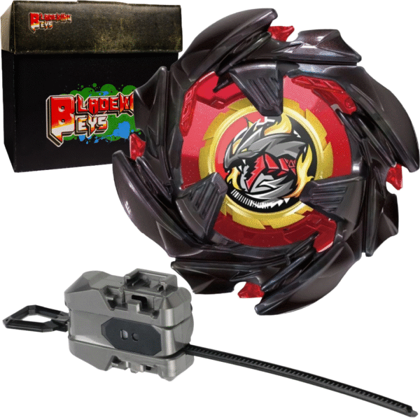 BLADEKING BEYS Launcher Kit- BX-black 00-34 CobaltDragoon 2-60C + Winder Launcher + Toy Storage Box