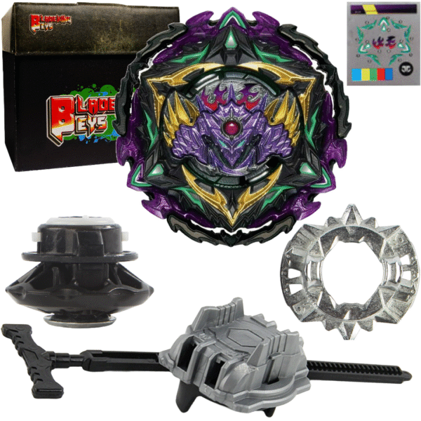 BLADEKING BEYS Pull Rule Launcher Kit- B175 Lucifer The End Kou Drift + LR Pull Rule Launcher + Toy Storage Box