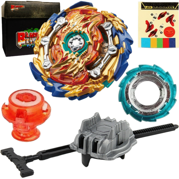 BLADEKING BEYS Pull Rule Launcher Kit- B139 Wizard Faf. Ratchet Ri.Sen + LR Pull Rule Launcher + Toy Storage Box