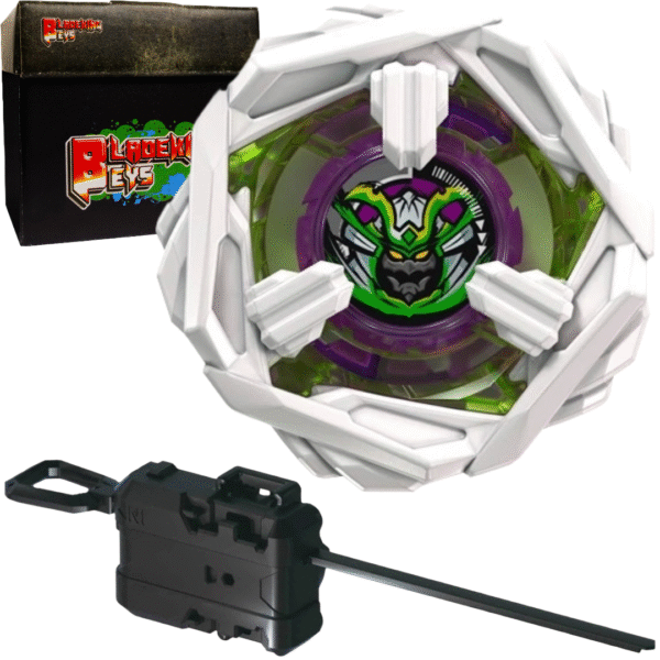 BLADEKING BEYS String Launcher Set- BX-43 SamuraiSteel' 5-70GF + String Launcher + Toy Storage Box