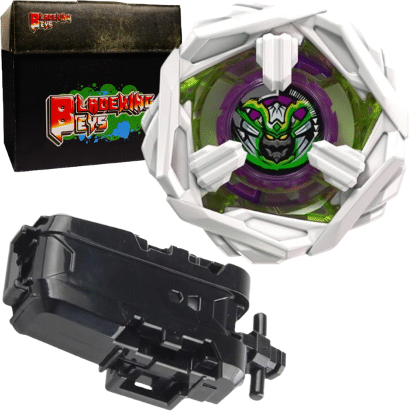 BLADEKING BEYS String Launcher Set- BX-43 SamuraiSteel' 5-70GF + String Launcher + Toy Storage Box