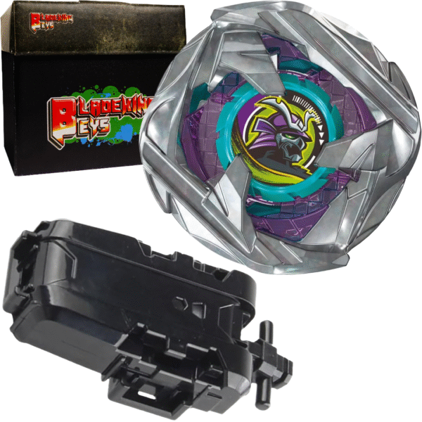 BLADEKING BEYS String Launcher Set- BX-45 SamuraiCalibur 6-70M + String Launcher + Toy Storage Box