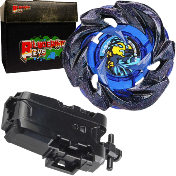 BLADEKING BEYS String Launcher Set- UX-black 00-07 PhoenixRudder 9-70G + String Launcher + Toy Storage Box