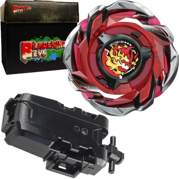BLADEKING BEYS String Launcher Set- CX-05 HellsReaper T4-70K + String Launcher + Toy Storage Box
