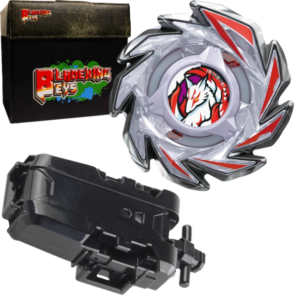 BLADEKING BEYS String Launcher Set- CX-06 FoxBrush' J9-70GR + String Launcher + Toy Storage Box