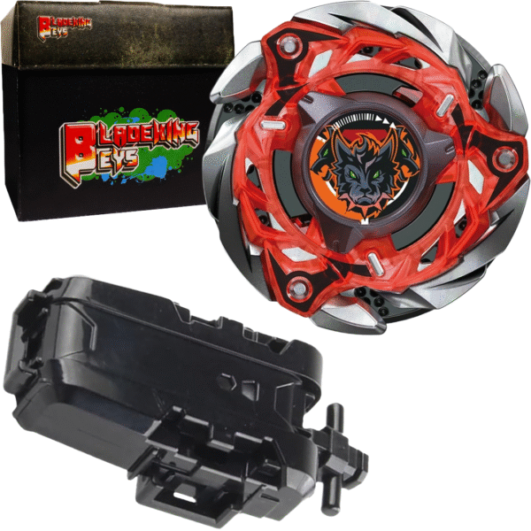 BLADEKING BEYS String Launcher Set- CX-08 CerberusFlame' W5-80WB + String Launcher + Toy Storage Box