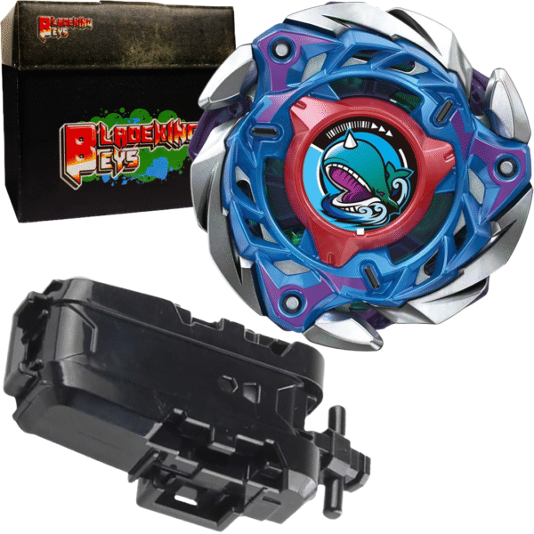 BLADEKING BEYS String Launcher Set- CX-08-01 WhaleFlame' M3-85HT + String Launcher + Toy Storage Box