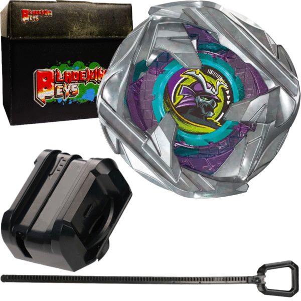 BLADEKING BEYS Launcher Kit- BX-45 SamuraiCalibur 6-70M + Small Winder Launcher + Toy Storage Box