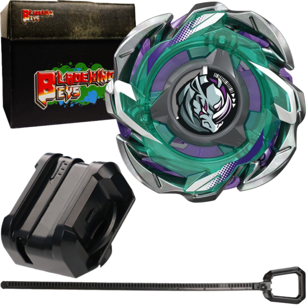 BLADEKING BEYS Launcher Kit- CX-05-01 RhinoReaper' C4-55D + Small Winder Launcher + Toy Storage Box