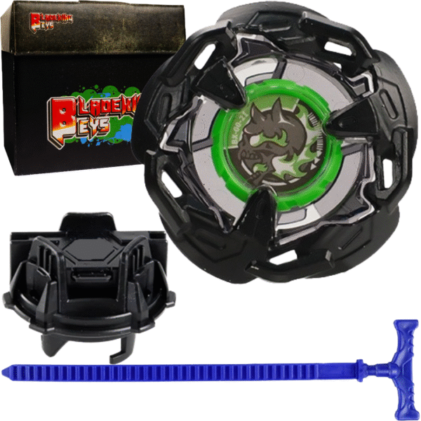 BLADEKING BEYS Launcher Kit- BX-black 00-21 Hells Chain 5-60HT + TD Launcher + Toy Storage Box