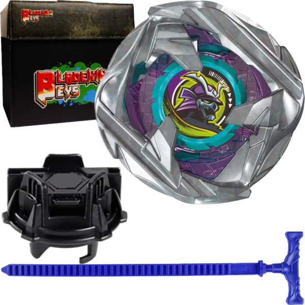 BLADEKING BEYS Launcher Kit- BX-45 SamuraiCalibur 6-70M + TD Launcher + Toy Storage Box