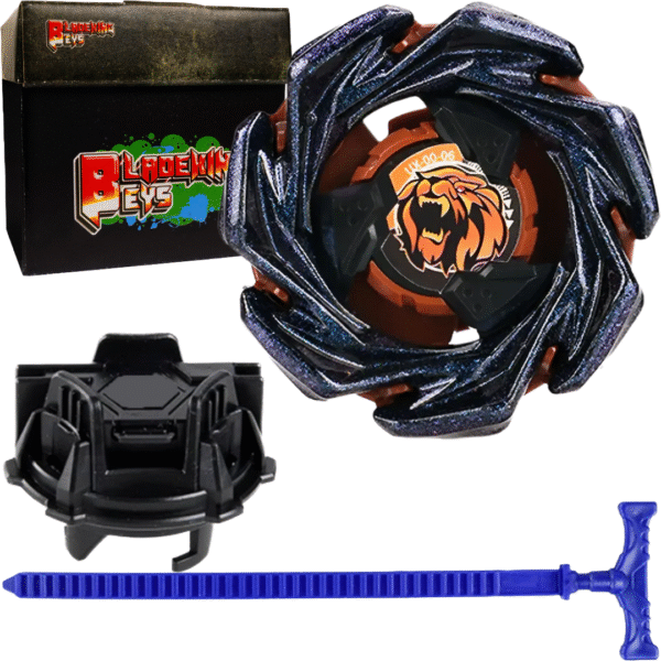BLADEKING BEYS Launcher Kit- UX-black 00-06 LeonCrest 7-60GN + TD Launcher + Toy Storage Box