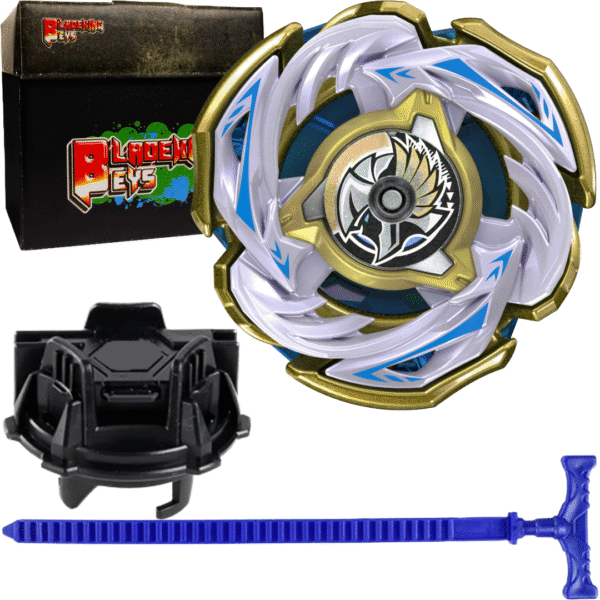BLADEKING BEYS Launcher Kit- CX-00 ValkyrieVolt' S4-70V  + TD Launcher + Toy Storage Box