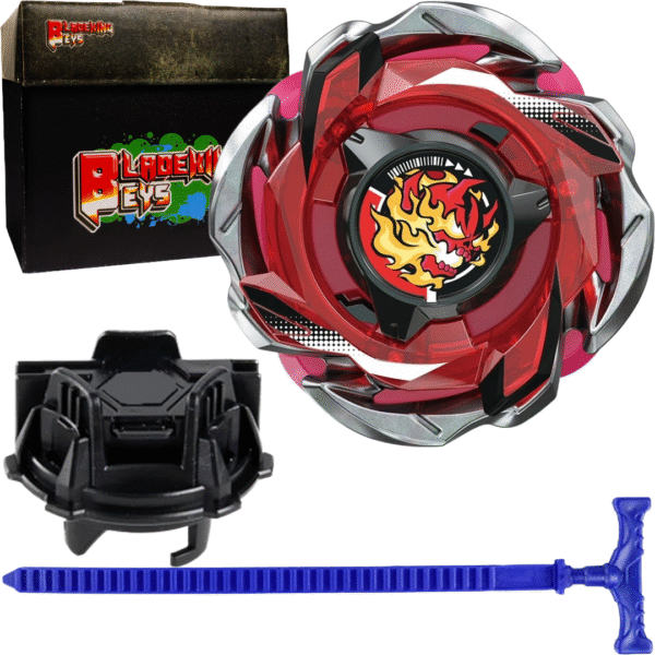 BLADEKING BEYS Launcher Kit- CX-05 HellsReaper T4-70K + TD Launcher + Toy Storage Box