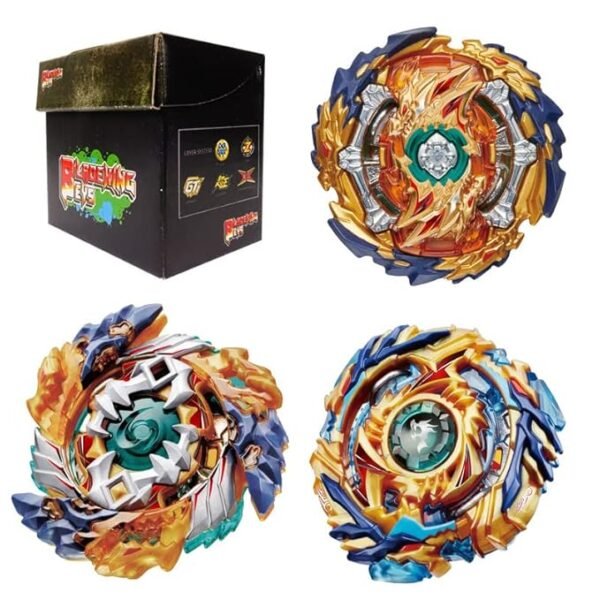 BLADEKING BEYS Random Booster Pack- B139 Wizard Faf'+ B122 Zinc Alloy Geist Faf' + B79 Drain Faf' + Toy Storage Box