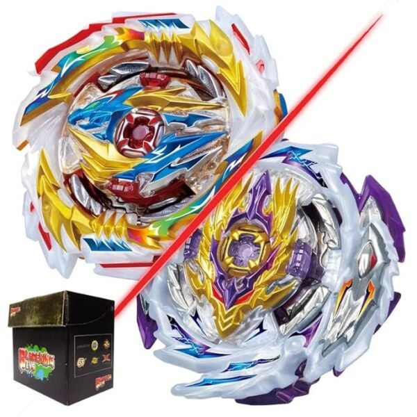 BLADEKING BEYS Random Booster Pack- B171 Tempest Dragon Charge M.1A + B168 Rage Longinus Destroy'3A + Toy Storage Box
