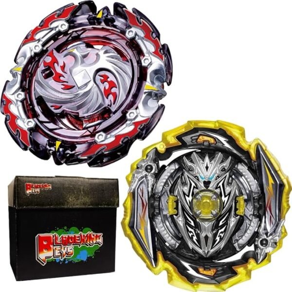 BLADEKING BEYS B131 Dead Phoenix 0 Atomic + B173-02mq Infinite Achile's Dimension' 1B (Shield) + Toy Storage Box