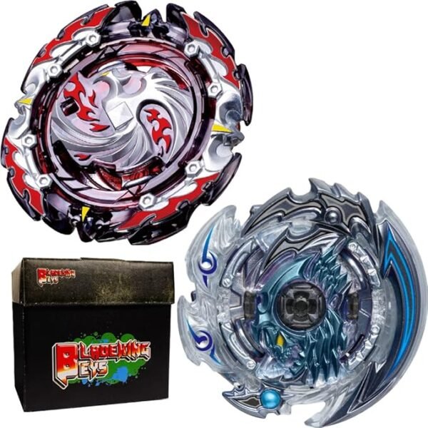 BLADEKING BEYS B176 Hollow Deathscyther 12Axe High Accel 4A + B131 Dead Phoenix 0 Atomic + Toy Storage Box