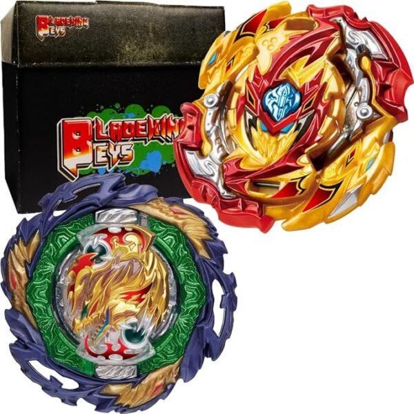 BLADEKING BEYS Random Booster Set B149 Lord Sprig' Blitz Dimension' + B185 Vanish Faf. Tapered Kick-3 + Toy Storage Box