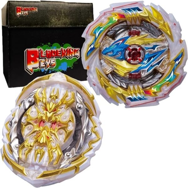BLADEKING BEYS Random Booster Set + B171 Tempest Dragon Charge Metal 1A + B153white Regalia Genesis Hyb' + Toy Storage Box