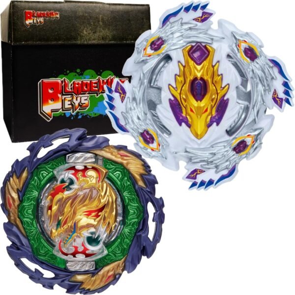 BLADEKING BEYS Random Booster Set B110 Bloody Longinus 13 Jolt + B185 Vanish Faf. Tapered Kick-3 + Toy Storage Box