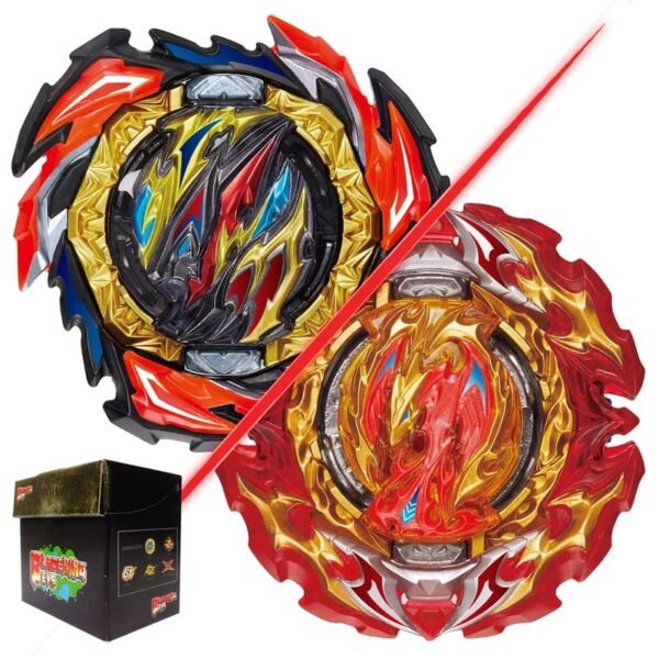BLADEKING BEYS Random Booster Pack- B191-01 Dangerous Belial + B191-02 Prominence Phoenix + Toy Storage Box