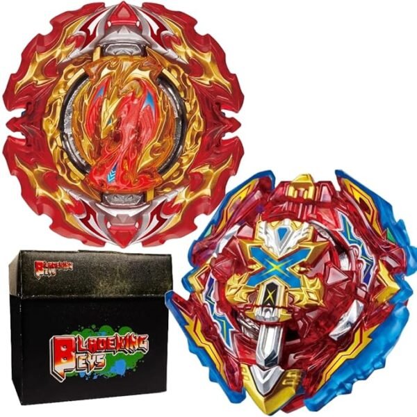 BLADEKING BEYS B191-02 Prominence Phoenix Tapered Metal Un10 +B200 Xiphoid' Xcali' Xanthus Sword-1 + Toy Storage Box
