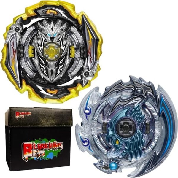 BLADEKING BEYS B173-02mq Infinite Achile's Dimension' 1B (Shield) + B176 Hollow Deathscyther 12Axe High Accel 4A + Toy Storage Box