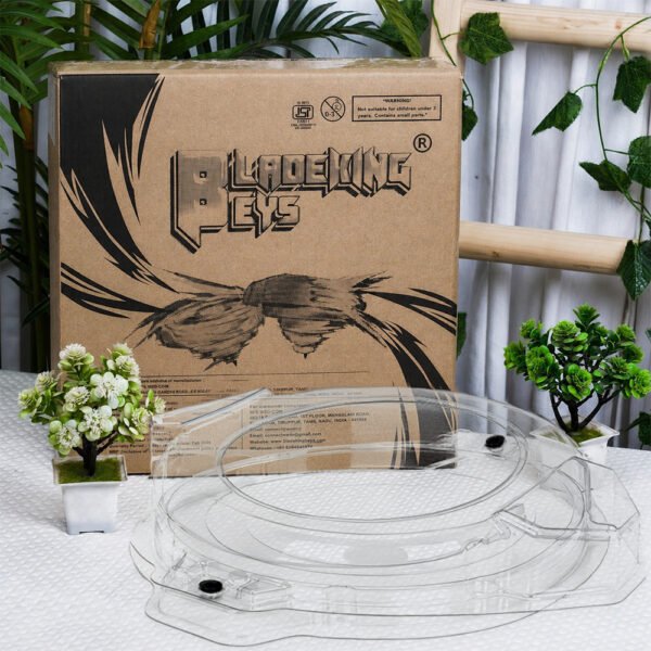 BLADEKING BEYS Battle Stadium 38cm Big Size|2 Lane+Doom Arena|Compatible with Burst,X style Top