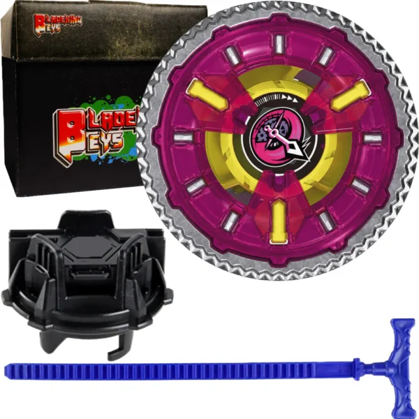 BLADEKING BEYS Launcher Kit- UX-16-03 ClockMirage' 9~65B + TD Launcher + Toy Storage Box