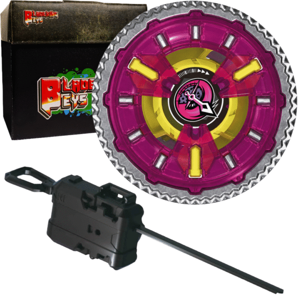 BLADEKING BEYS Launcher Kit- UX-16-03 ClockMirage' 9~65B + Winder Launcher + Toy Storage Box
