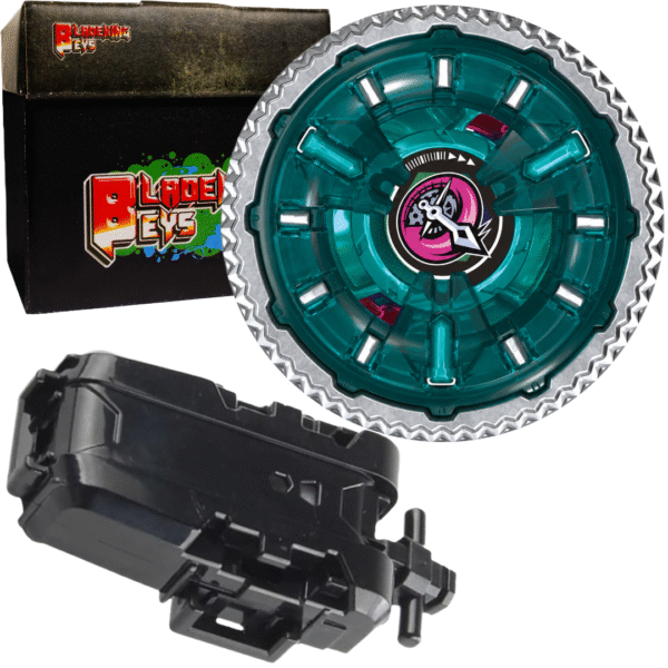 BLADEKING BEYS String Launcher Set- UX-16-01 ClockMirage' 9~65B + String Launcher + Toy Storage Box