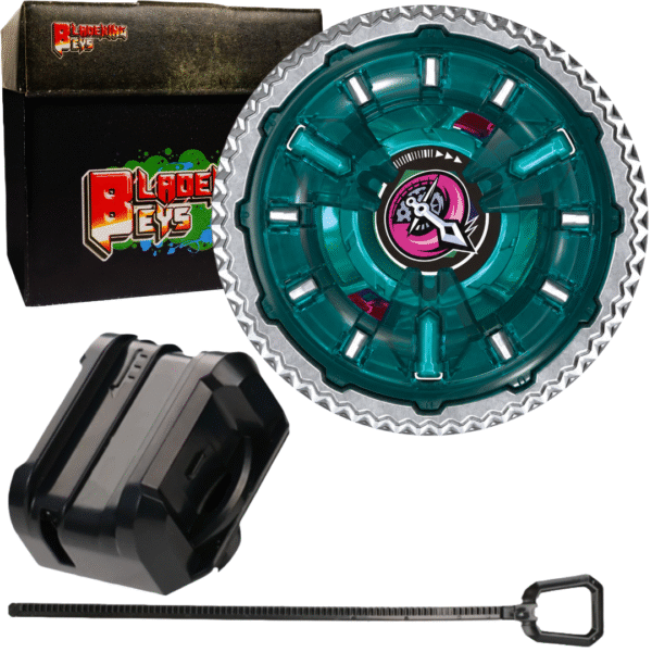 BLADEKING BEYS Launcher Kit- UX-16-01 ClockMirage' 9~65B + Small Winder Launcher + Toy Storage Box