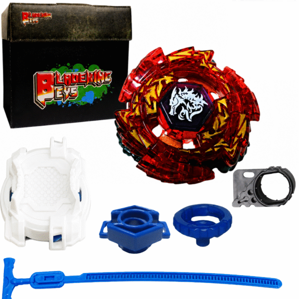 BLADEKING BEYS BB98 Ultimate Meteo' LDrago Rush 125SF +TD Launcher(Left Spin) + Toy storage Box